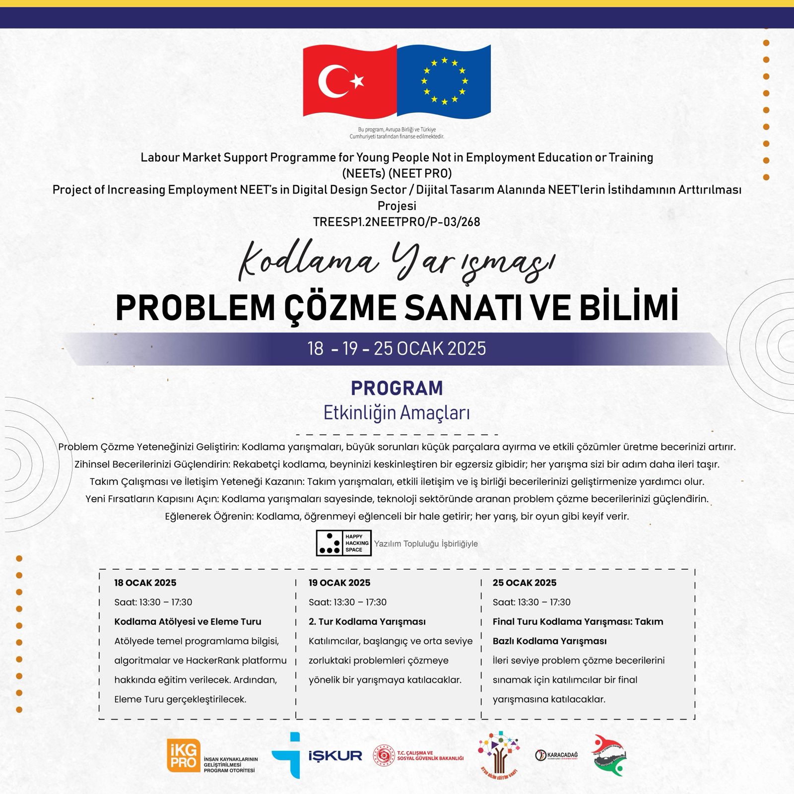 Gençler İçin Kodlama Yarışması Başlıyor