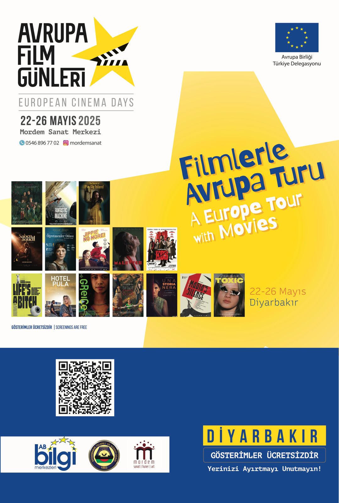 Avrupa Film Günleri  / 22 – 26 Mayıs