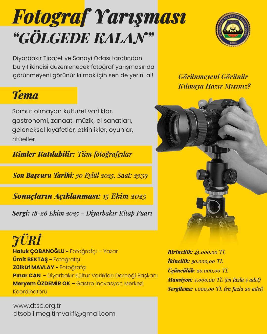 ’Gölgede Kalan’ Fotoğraf Yarışması Hk.