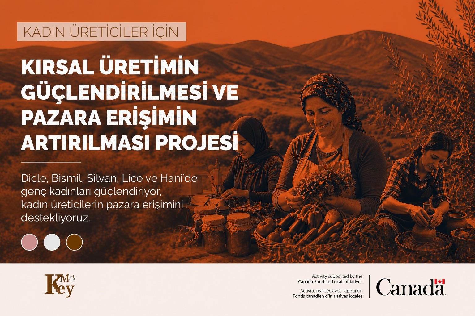 Key Ma’dan Kadın Üreticilere Yeni Proje