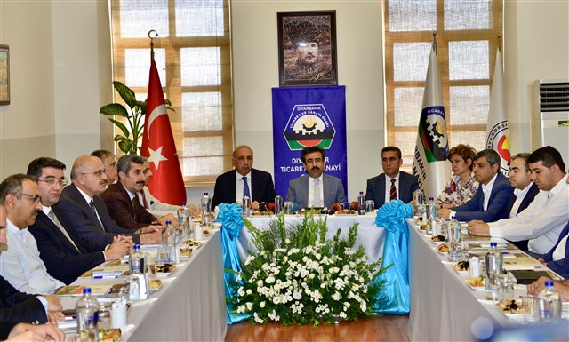 Diyarbakır Valisi, Kamu Kurum ve Kuruluş Müdürleri DTSO’da