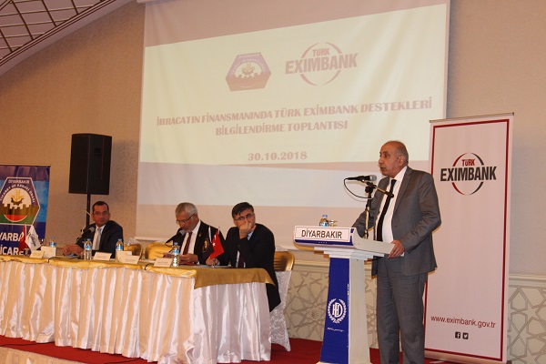 Diyarbakır’a Eximbank İrtibat Bürosu Müjdesi
