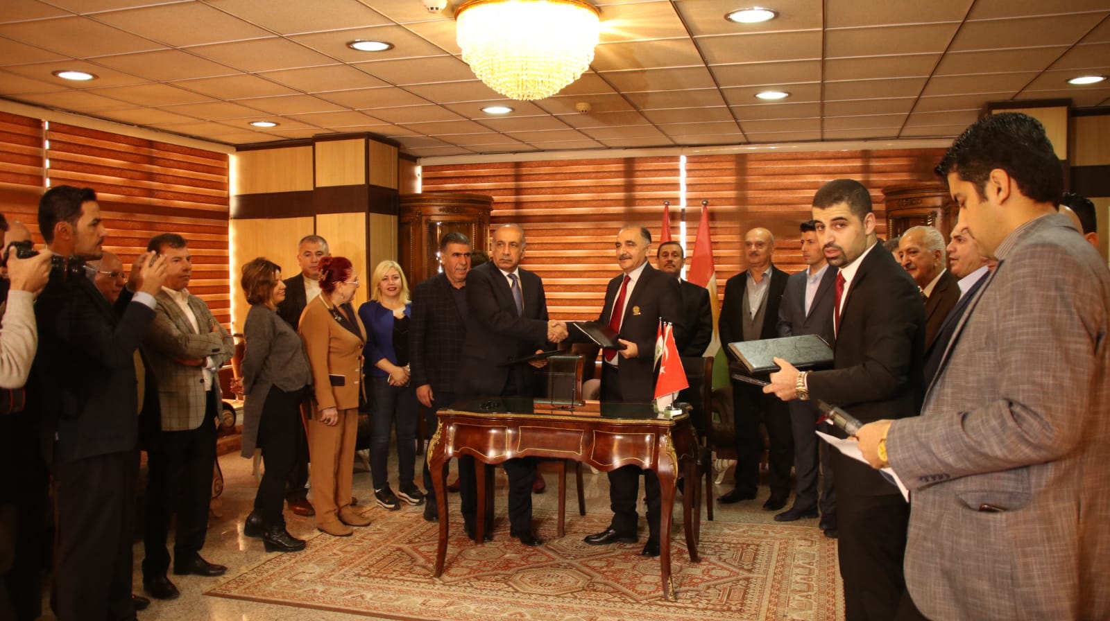 DTSO öncülüğünde iş insanlarından IKBY'ye ziyaret