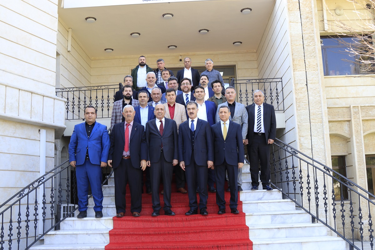 DTSO Heyetinden IKBY Dış ilişkilerden sorumlu Bakan Safeen Dizayee’ye ziyaret