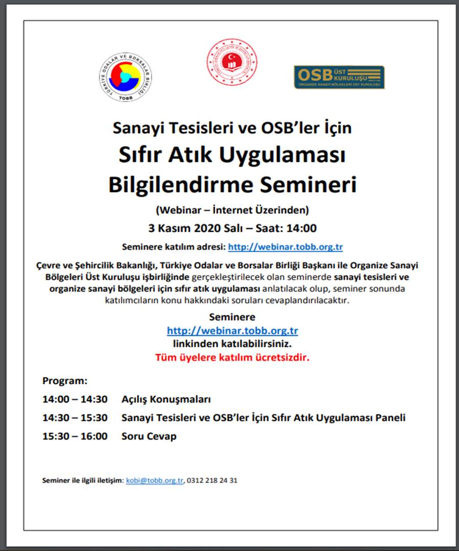 Sıfır Atık Webinarı
