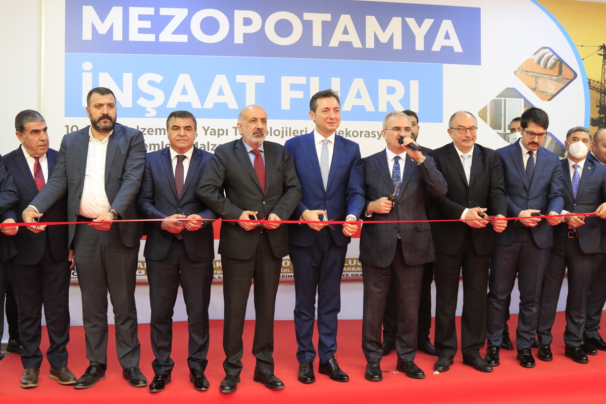 Diyarbakır'da 10. Mezopotamya İnşaat Fuarı Başladı