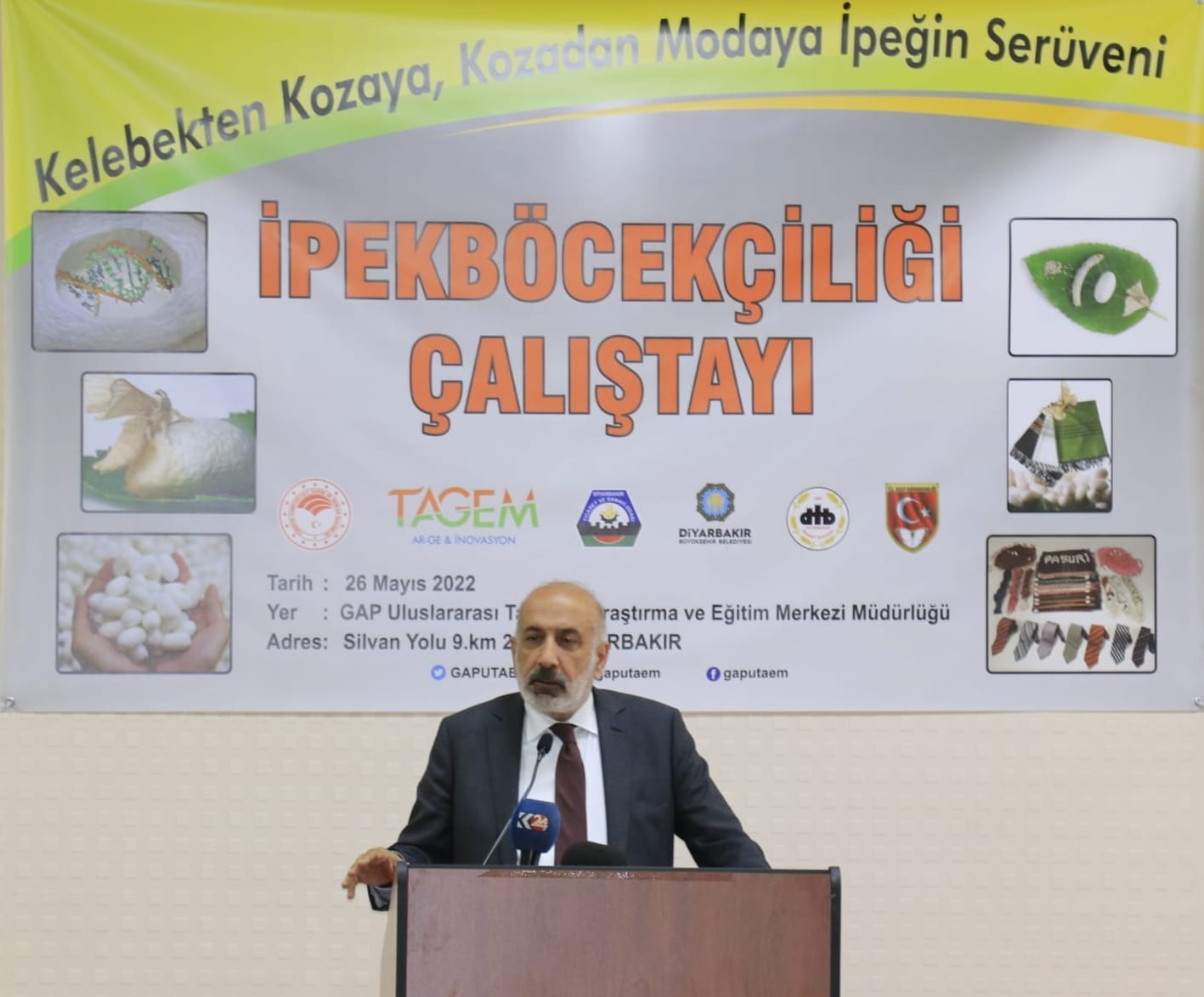Diyarbakır’da İpekböcekçiliği Çalıştayı