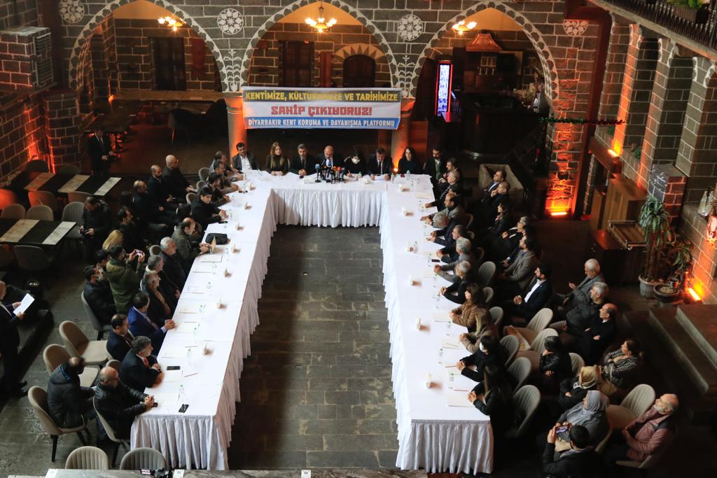 Diyarbakır Kent Koruma ve Dayanışma Platformu kuruldu