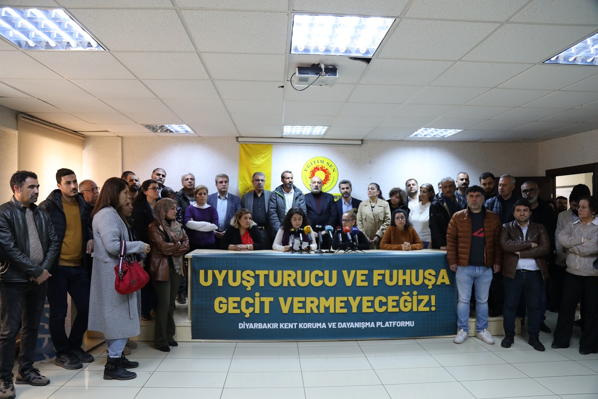 DİYARBAKIR’DA UYUŞTURUCU VE FUHUŞA GEÇİT VERMEYECEĞİZ!