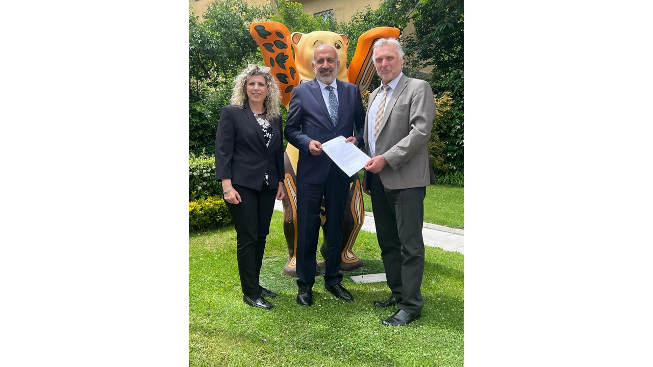 Almanya Tarım Bakanlığı’ndan DTSO’ya Teşekkür Beraatı